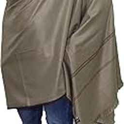Jagannath Women::Men Shawl Self Design Pashmina Grey-5