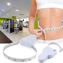 2PCS Body Measure Tape 60inch (150cm), Automatic Telescopic Tape Measure for Body Measurement & Weight Loss, Accurate Tape Measure for Tailor, Sewing, Fitness, Handcrafts, Clothes-image-87