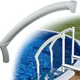 G-PLUS Pearl Handrail Compatible with Above Ground BiltMor Swimming Pool Ladder Step-image-41