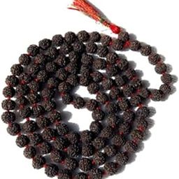 Certified Black Rudraksha Mala – 108+1 Beads 7mm with Lab Report | Premium Spiritual Japa Mala for Meditation & Pooja-image-79