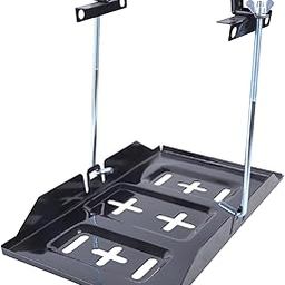MERISHOPP Auto Battery Tray Adjustable Clamp with L Bolt Car Battery Fixing Holder Kit-image-18