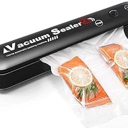 MOYESTA Vacuum Sealer Machine, Automatic Fresh Food-Sealer, Vacuum Packing Machine For Fruits, Meat Preservation With Dry & Moist Sealing Modes With LED-image-7