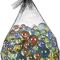 50Pcs-Glass Playing Balls-Kanche-Goli-Traditional Indian Game-Glass Stones-Aquarium Fillers-Gel Candle Fillers for Kids-17