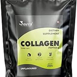 3 Guys Collagen Supplements for Skin, Nails and Hair, Women's Health, 250 gm-image-36
