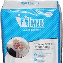 Hapus Premium Adult Diaper XL (Pack of 10)-image-3