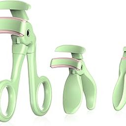 CoolShef 3 Pcs Eyelash Curler Set for Women, Precision Tool for Shaping Eye Lashes, Includes Mini Clamp for Inner Corners, Lightweight Design for Travel and Everyday Makeup Routine-34