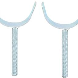 Safe O Kid Safety Gate Clip, U Shape Gate Adaptor for Safety Rail, Stair Pressure Mounted Security Gate, Pack of 2-18