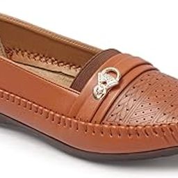 Women's Loafers | Stylish Casual Slip-On Shoes | Lightweight & Comfortable for Daily and Office Wear-image-25