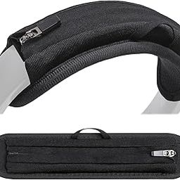 Voarmaks Lagoon Headband Cushion Cover Compatible with Beyerdynamic Lagoon ANC Headphone, 6mm Thick Soft Cushion for Pressure Relief, No Wobble Zipper Slider, with Hanging Loop-image-48