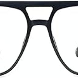 LENSTRACK Bobber Square Aviator Eyeglasses Frame for MenClassic Full Rim Optical Spectacles Lightweight Fiber Frame for Casual Wear, Office, Reading & Blue Light Protection Suits Lenses-image-38