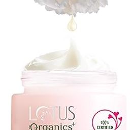 Lotus Organics+ Precious Brightening Cream | For Dark Spots, Blemishes & Pigmentation | SPF 20 Moisturiser | 30g-12