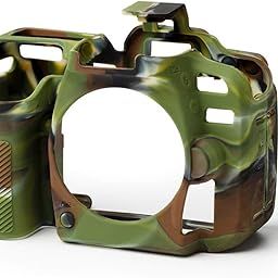 Silicone Protective Camera Case Cover for Nikon D7500 (Camouflage)-image-105