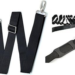 Tumery Nylon Replacement Adjustable Shoulder Strap with Hook for Briefcase, Computer Messenger Bag, Laptop Case Luggage/Duffel/Camera (Width - 4 cm/Length 137 cm) Set of 1-image-42