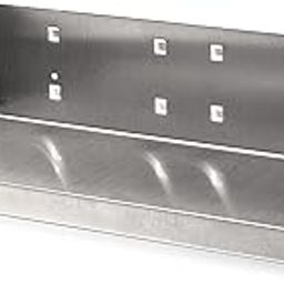 Triton Products 66126 12"Wx6"D Stainless Steel Shelf for Stainless Steel Square Hole Locboard-28