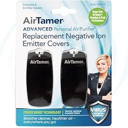 AirTamer Advanced Personal Air Purifier Negative Ion Emitter Covers Black 2 Pack - Made Model A315-picture-14