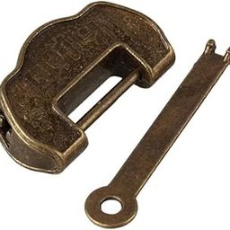 MYADDICTION Vintage Chinese Style Antique Carved Word Padlock Locks Key S Antiques | Architectural & Garden | Hardware | Locks & Keys Antiques | Architectural & Garden | Hardware | Locks & Keys-11