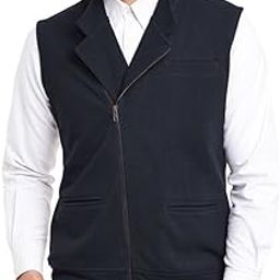 Men's Waistcoat (HYPM01270_Navy Blue_XX-Large)-picture-26