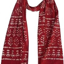 style shoes Women's Cotton Stole Tye&Dye Dupatta(ST-54LEAF)-picture-10