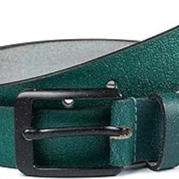 Genuine Imported Spanish Formal Leather Belt For Men With Pin Zinc Buckle (Belt Length 46 Inches) (Waist- Adjustable - 40 Inches) (5 Colors)-image-50
