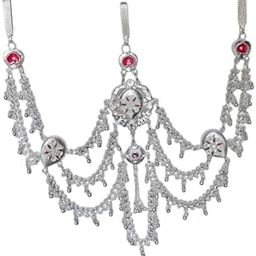 Artistic Brass Kamarband with Unique Design and Artificial Stone Accents - Free-Size Elegance for Women's and Girls' Fashion (Kamarband160-01-01)-image-58