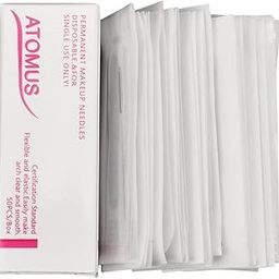 50Pcs 5F Microblading Needles For Eyebrow Tattoo Semi Permanent|Professional Complete Tattoo Kit & Supplies, Tattoo Ink Set with Accessories, Body Art Stencil Pack For All|-picture-6