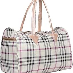 Foldable Travel Duffle Bag Zip Closer (15 X 10 X 8.5 Inch) With Foldable Pouch (29 X 23 X 2 Cm) Waterproof Nylon Sports Shoulder Bag For Women And Men, Multicolor-image-68