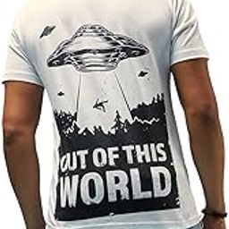 bewakoof Men's Graphic Printed Regular Fit Half Sleeve Round Neck Cotton Jersey T-Shirt-picture-16