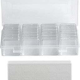 SECRET DESIRE 40 Pieces Coin Capsules 5 Sizes Coin Holder Case for Collecting Coin Display-image-32