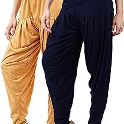 Patiala Salwar for Women Relaxed Fit Viscose Patiyala Salwar Harem Bottom Pants-image-90