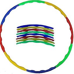 Vital creations Kid's Fav Hula Hoop, Hoopa Hula, Exercise Ring for Fitness with 30 inch Diameter for Boys,Girls, Kids and Adults (Multi Color)-image-125
