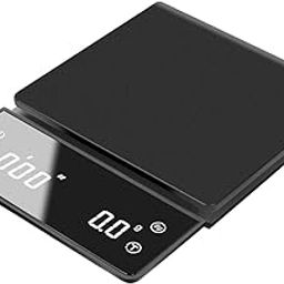 LOOM TREE® Portable Digital Coffee Scale with Timer Capacity 3kg for Kitchen Baking Black | Home & Garden | Kitchen, Dining & Bar | Small Kitchen Appliances | Kitchen Scales-18