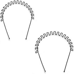 Daily Use Black Metal Hair Curler Hair Band for Men Women Head Band For Men And Women, Black2 pic-image-67