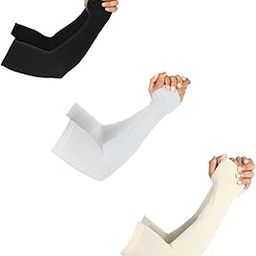 Arm Sleeves for Men & Women – UV Protection, Tattoo Cover, and Cooling Compression for Sports & Outdoor Activities, Pack of 3 pairs-84