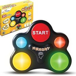 Wembley Memory Game Light Toy Handheld Puzzle for Kids Interactive Educational Toys with Lights and Sounds 30-Level Brain Challenge Helps Focus Birthday Gift for Boys Girls Ages 3 4 5 6 7+-image-89