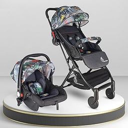 R for Rabbit Pocket Stroller Lite Travel System for Baby Stroller & Pram + Infant Car Seat for Kids, Travel Friendly Compact Fold for 0-3 Years Babies|Quick Fold & Sturdy| (Denim Grey)-17