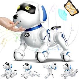 Chridark Robot Dog, Blue-26