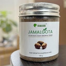 Jamalgota Hair Lep Treatment For Hair Growth And Alopecia Areata,Natural Ayurvedic Lep For Men And Women,100 g-picture-13