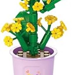 SKY LINE OCEAN || Bonsai Flower Series || Osmanthus Flower Building Block Set || 69 pcs || Compatible with Major Brick Brands || (6 Months Manufacturing Warranty)-image-52