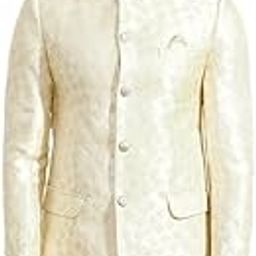 kisah Men's Jodhpuri Bandhgala, Multicolored Cotton Blend, Printed Regular Fit Mandarin Collar Long Sleeves-picture-14