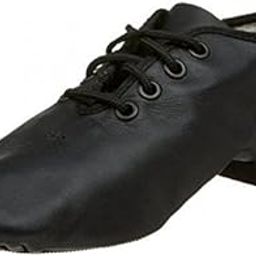 VELURA Men Women Soft Cow Leather Black Slip On Lace Up Jazz Shoes 38|As Per Descriptions|Jazz, Hip Hop| Dancewear-image-48