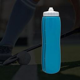 CALANDIS™ Squeeze Water Bottle 950Ml Squeezable Sports Bottle for Travel Hockey Adults Blue-image-99