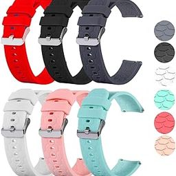 NineHorse Watch Straps Compatible with iTech Fusion 2 / iTech Fusion 2R Wristband,Soft Silicone Wrist Bands Adjustable Quick Release Smartwatch Band Replacement Watch Band for iTech Fusion 2 / iTech Fusion 2R Bands Accessories-image-6
