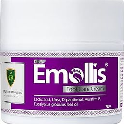Emollis Foot Care Cream for Cracked Feet (75g) - Intensive Moisturizing Treatment for Dry Rough & Calloused Feet | Lactic Acid Urea D-Panthenol & Natural Eucalyptus Essential Oil-picture-14