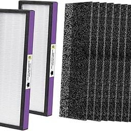 TRENDYNEST HEPA Replacement Purifier Spare Parts Easy Installation Air Purifier Cleaner 2pcs Violet|Home & Garden | Home Improvement-image-54