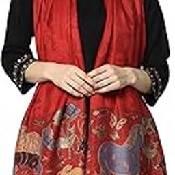 100% Soft Viscose Women's Multicolored Summer/Autumn Scarf, Stoles, Scarves, Multicolour, 70cm X 200cm-picture-14