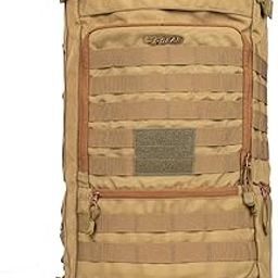 F Gear Garrison 36L, Camping Travel Hiking Range Hunting Survival Army Laptop Tourist Outdoor Trekking Molle Rucksack Backpack|Sternum strap & hip belt|Backpack or Messenger Bag (Khaki)-image-54