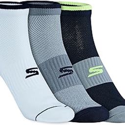 Polyester -Men's Ankle Length Socks & Hosiery-S20045Id-Nvgy-S20045Id-Nvgy Uk-Large-Blue-12