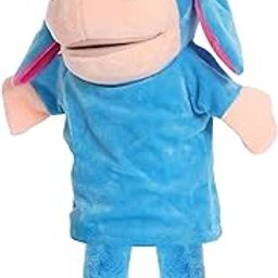 FunBlast Hand Puppets for Kids – Cute Animal Soft & Interactive Plush Donkey Puppets for Storytelling, Role Play & Learning Toys, Perfect for Toddlers & Children (Multicolor)-54