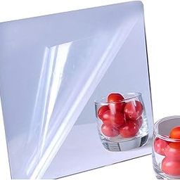 EHKO Acrylic Mirror Wall Sticker 8x8 Inch – Shatterproof Self-Adhesive Mirror Tiles for Home Decor, Bedroom, Living Room, Gym, Door – Frameless Wall Mounted-image-9