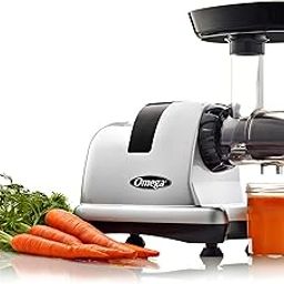 Omega J8228C Coldpress Juicer,3 Layer Squeezing Technology & quiet motor,1 year Guaranteed Replacement Warranty,15 years Motor Warranty, Recommended for celery, Green Vegetables & Fruits, 24X7 support-13